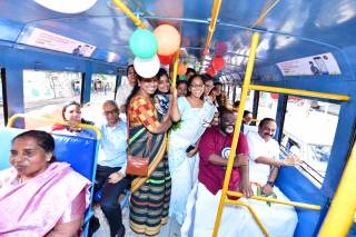 പ്രിയദർശിനി സൗജന്യ യാത്രാ പദ്ധതിയുടെ ഉദ്ഘാടനം